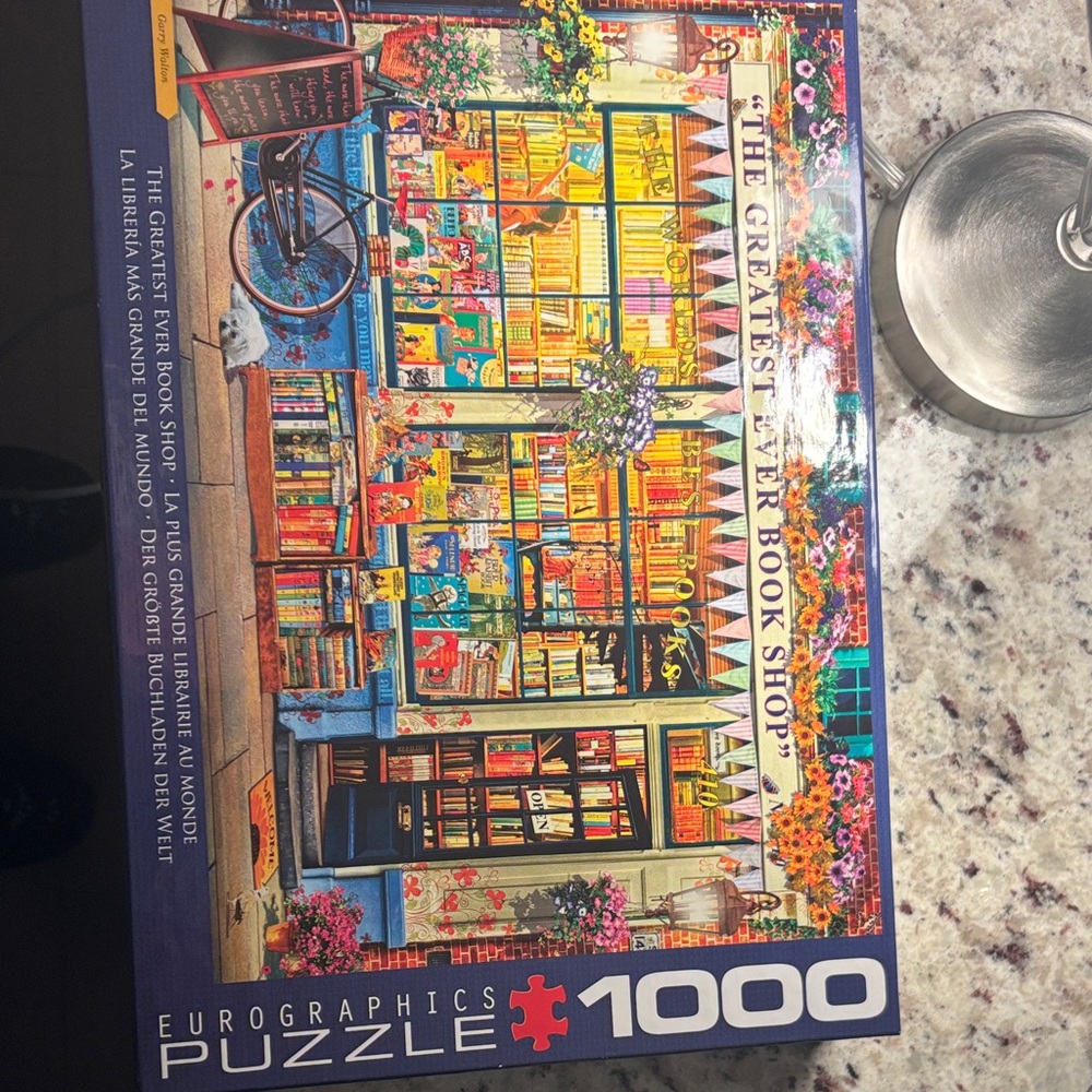 Eurographics 1000 Piece Puzzle - Colorful Bookshop